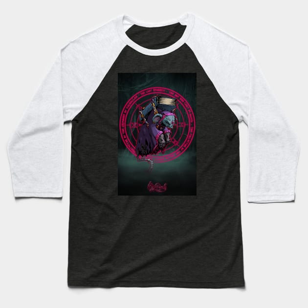 Valhallah Rat Baseball T-Shirt by Oniryah